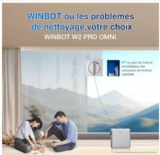 ECOVACS WINBOT W2 Pro Omni  – 449€ – robot laveur de vitre