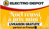 Un coupon gratuit pour avoir la livraison gratuite chez Electrodepot