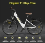 Promo Vélo ELEGLIDE T1 STEP-THRU à 699€ (250 watts – homologué )