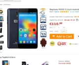 Bon plan smartphone 4G : 110 euros l&rsquo;elephone P6000 (5pouces, quad core , 2go de ram)