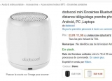 Enceinte bluetooth à moins de 8€ (exclu)