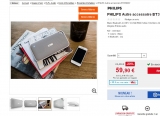 Enceinte bluetooth philips BT3500W qui revient à 45 euros (autour de 70-80 généralement)