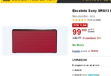 Bon plan enceinte bluetooth sony srsx5 à moins de 100 euros (entre 132 – 150 ailleurs)