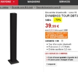 Bon plan enceinte tour bluetooth à 40 euros ..