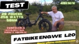 Test du Vélo Engwe L20 – Fatbike électrique puissant et conforable