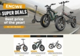 Black Friday : les vélos Engwe aux prix les plus bas !! (C20pro à 673€ , Ep2-pro à 792€ … )