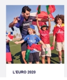 Euro 2020 : tee shirt et articles pas chers France , Espagne , Portugal , Italie sur KIABI