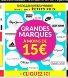 Mode : articles de marques à moins de 15 euros port inclus , des très bonnes affaires