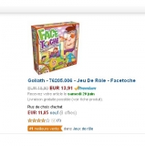 Jeux de sociétés pas cher : Facetoche qui revient à moins de 4 euros