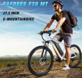 Le vtt électrique Fafrees F28 MT pas cher :669€ ( 27.5 pouces, 250 watts , 21 vitesses )