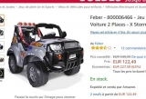 Super prix : la voiture électrique FEBER XTORM à 120€ (le double ailleurs)