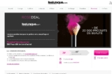 mega affaire parfums : 20 euros le bon d&rsquo;achat de 45 à utiliser chez feelunique