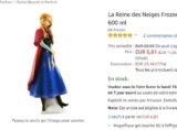Autour de 7€ la figurine gel douche Reine des neiges… bon plan cadeau