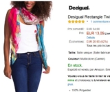 Bonne affaire foulard desigual à 13 euros