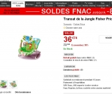 Puericulture : Transat de la jungle fisher price à 36 euros contre entre 70 – 90 euros