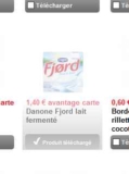 Intermarché : gratuit des packs de yaourt FJORD X4 DANONE