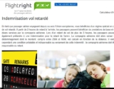 Flighright, le service qui s&rsquo;occupe de demander les indemnisations en cas de retard d&rsquo;avion