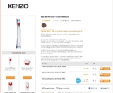 Eau de parfum Flower by kenzo avec pres de 40% de remise (42 euros le 50ml)  uniquement le 18/12