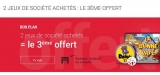 Bon plan jeux de sociétés : 3 pour le prix de deux et cumulable avec offre de remboursement des jeux goliath