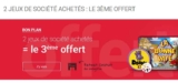Bon plan jeux de sociétés : 3 pour le prix de deux et cumulable avec offre de remboursement des jeux goliath