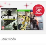 Bonne Affaire! 50€ offerts pour l&rsquo;achats de 5 jeux sur la fnac (jeux à partir de 20€)