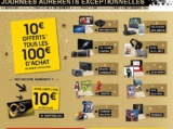 Fnac : journées adhérents : 10€ par tranche de 100e d&rsquo;achats jusqu&rsquo;au 12 décembre