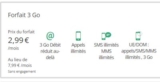 2.99€ le forfait mobile illimité 3Go Auchan Telecom