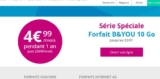 Forfait mobile BANDYOU 10go à 4.99€ par mois durant 1 an (offre jusqu&rsquo;au 13/03)