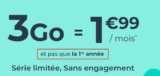 1.99€ par mois le forfait CDISCOUNT mobile illimité + 3Go