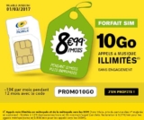 Bon plan forfait Mobile : 8.99€ illimité + 10go d&rsquo;internet avec la postemobile .. tarif à vie