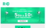 Forfait mobile sfr red à 10€ illimité + 5go d&rsquo;internet à vie … dernier jour 30/05