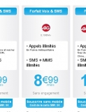 Bon prix forfaits mobile illimité en voix sms mms à 8.99 euros par mois sans engagement