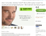 Bon plan banque : 160 euros offerts pour l&rsquo;ouverture d&rsquo;un compte Fortuneo