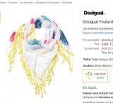 Foulards Desigual pas chers à partir de 10€ …