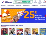 Magazines pas chers : 25€ de réduction pour 40€ d&rsquo;achats sur FRANCE ABONNEMENT !! (20€ sans mini )