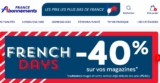 French Days France Abonnement : réduction de 40% sur de nombreux abonnements