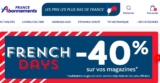 French Days France Abonnement : réduction de 40% sur de nombreux abonnements