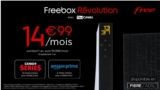 Promo Freebox Revolution : Moins de 15 euros par mois l&rsquo;abonnement  Fibre ( internet  + tv + telephone + Tv By Canal) pendant 12 mois