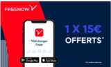 Code Promo FREENOW : 15€ de réduction nouveaux clients et 10 x 6€ anciens clients