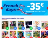 FranceAbonnement French Days : 20€ de réduction sans mini , 35€ de réduction pour 50 d&rsquo;achat