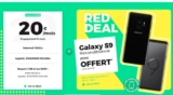 Bon plan SFR RED: un Samsung S9 gratuit pour la souscription au forfait illimité 100Go à 20€ / mois