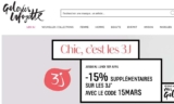 Galeries Lafayettes : les 3 j jusqu&rsquo;au 1er avril : jusqu&rsquo;à 70% + 15% en plus
