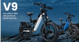 Vélo électrique GAMVIRE V9 à 1199 € avec code promo : suspension intégrale , freins hydraulique , 90Nm
