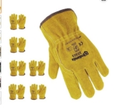 Gants de travail en cuir Andanda  : 6 paires à 20€ ! – pas cher !