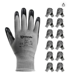 Bon plan pour un lot de 12 paires de gants de travail andanda pas cher à 9.99€ !
