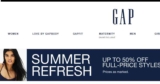 Gap : 50% de réduction jusqu&rsquo;au 14 juin