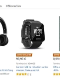 Sport : bon plan montre gps cardio Garmin Forerunner 30 à moins de 100€