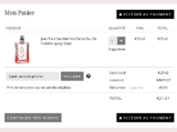 Bon plan parfum : gaultier ma dame 50ml à 21.61 euros port inclus