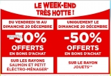 Geant Casino les promos du dimanche 20 decembre : 50% sur les jouets