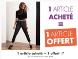 Gemo : 1 article acheté = 1 offert jusqu&rsquo;au 21 aout